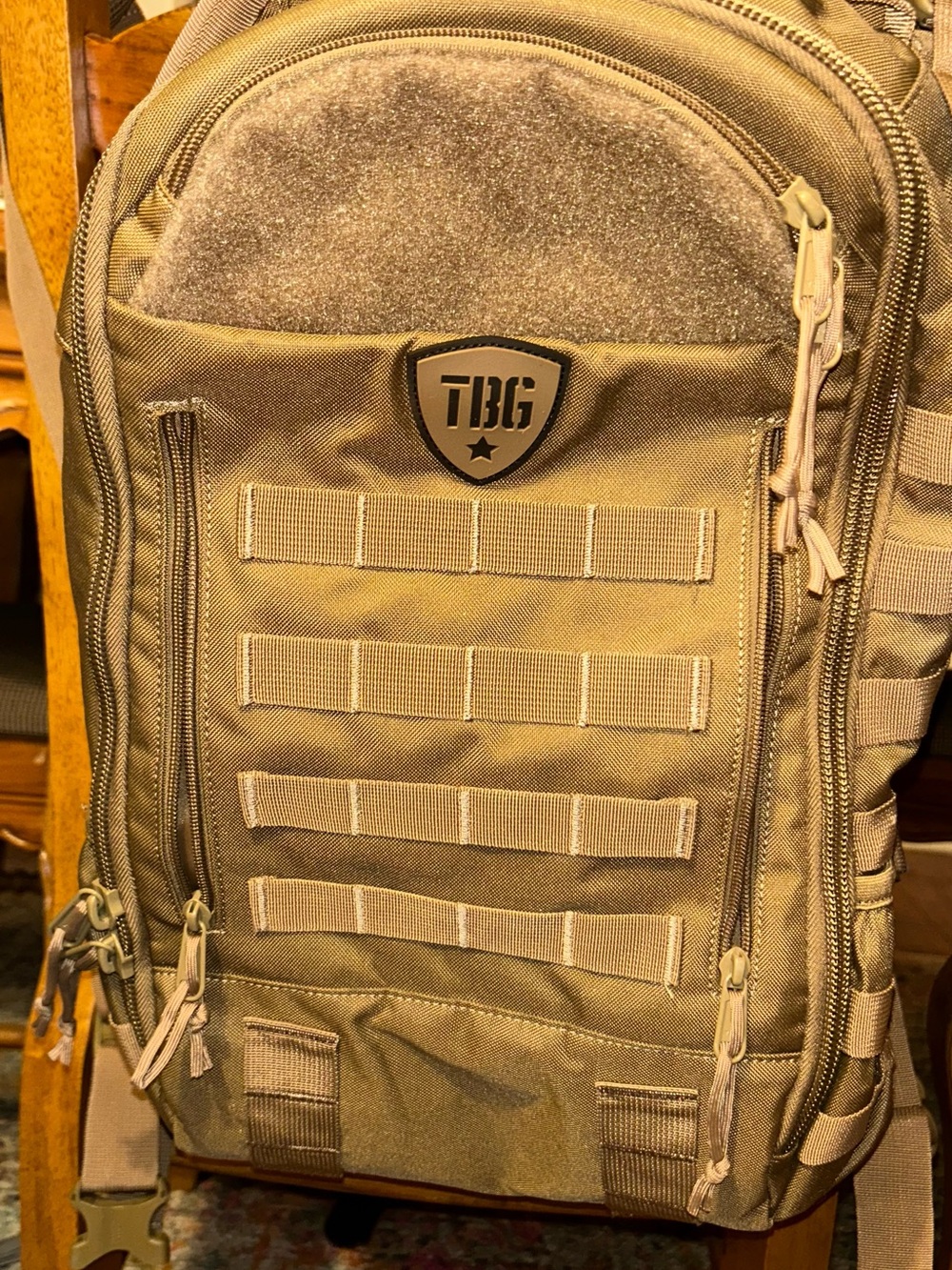 TBG Kids Tactical Backpack in Tan